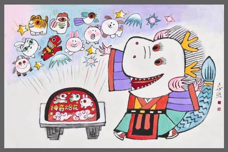速泰熙：以童心创作的新年画大师
