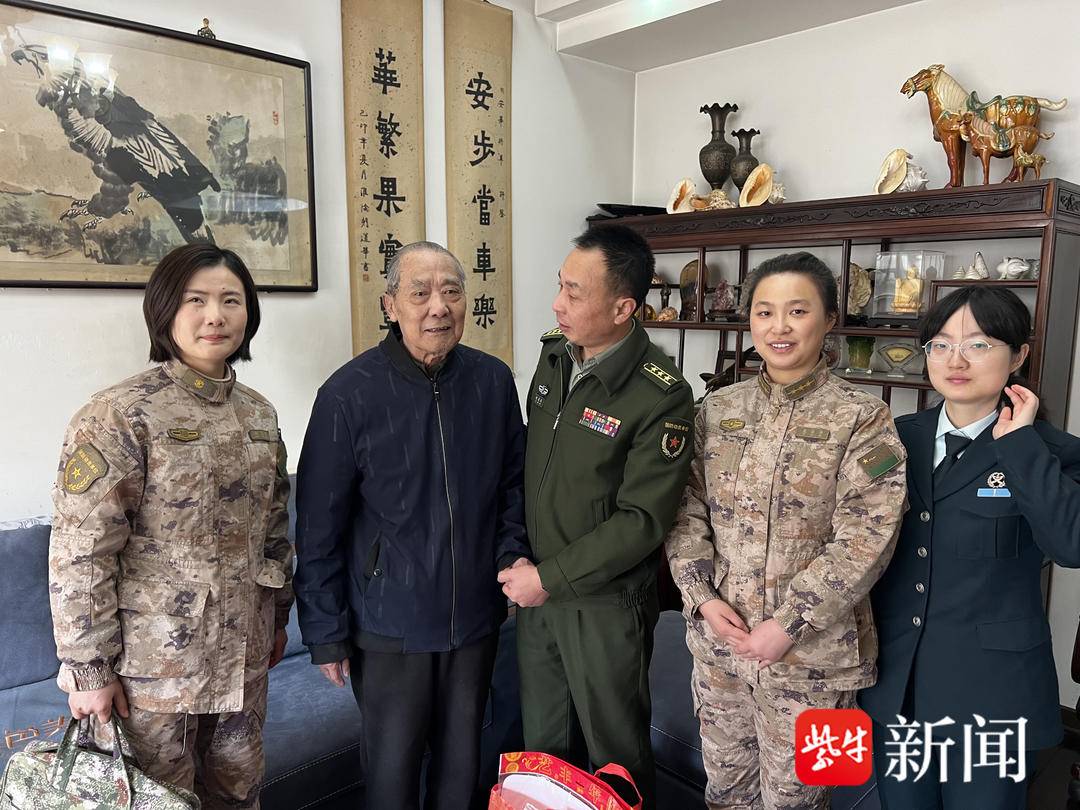 江苏军区干休所节前慰问：浓浓关怀暖人心