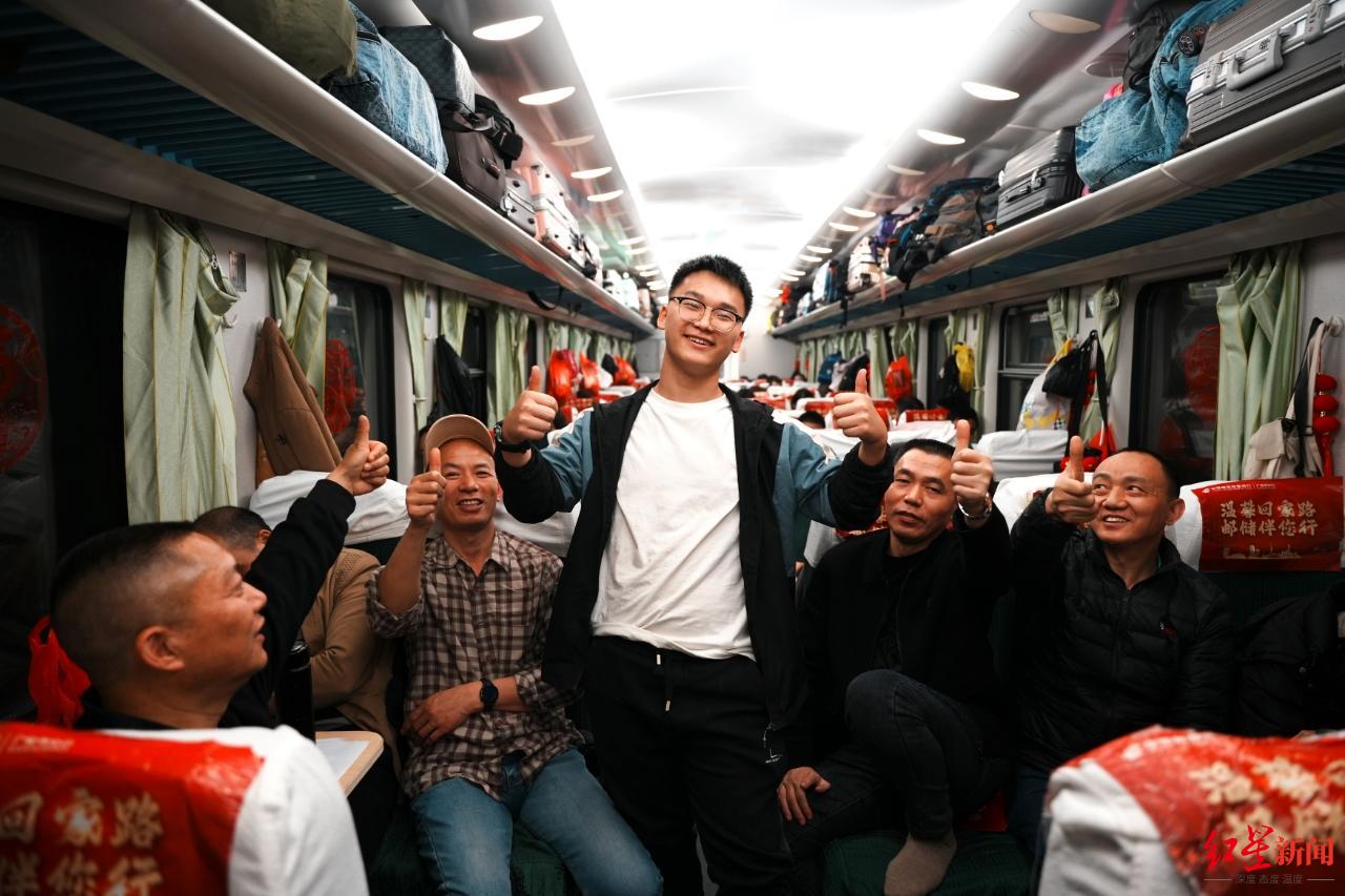 广安免费专列：让务工人员温暖返乡