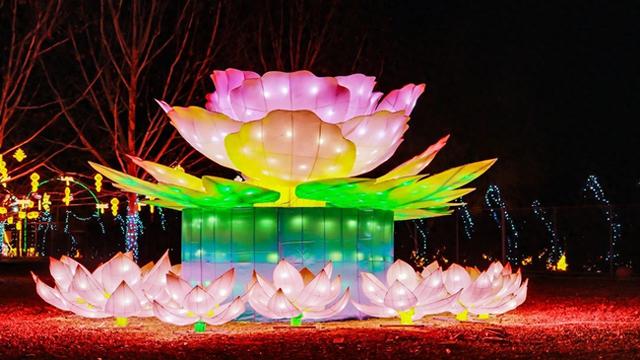 平谷京东大溶洞2025新春花灯夜游开园，精彩无限