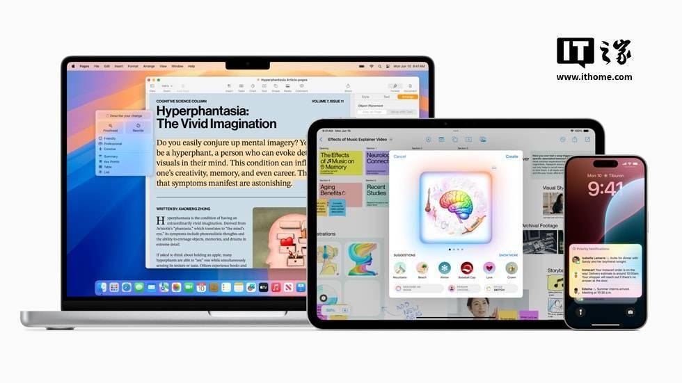 iOS 18.3起的Apple Intelligence：功能启用及相关事宜
