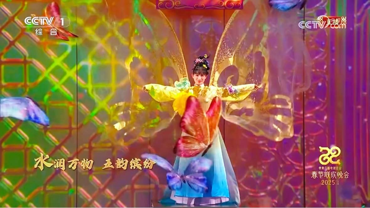 惊艳！李子柒在2025春晚开场表演中的非遗之旅，2025春晚：李子柒惊艳开场，展现非遗之美