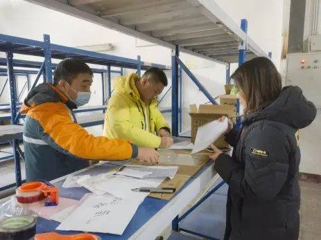 体彩即开库房春节前安全检查：保障彩票销售安全