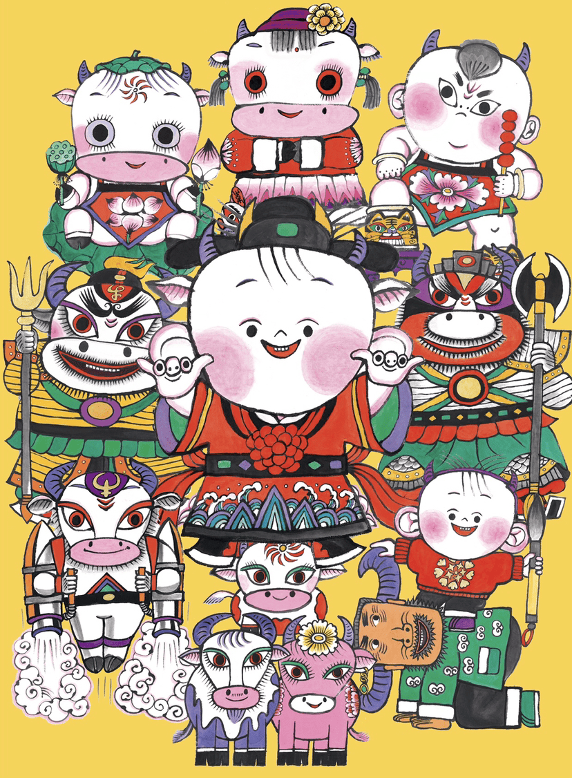 速泰熙：以童心创作的新年画大师