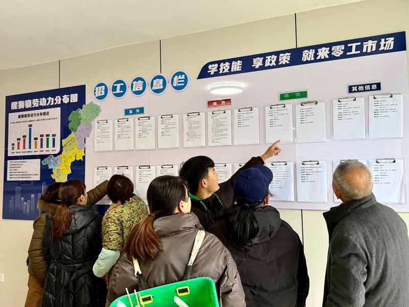 龙里县零工市场建设：就业服务新发展，龙里县“春风行动”：零工驿站助力就业与企业用工