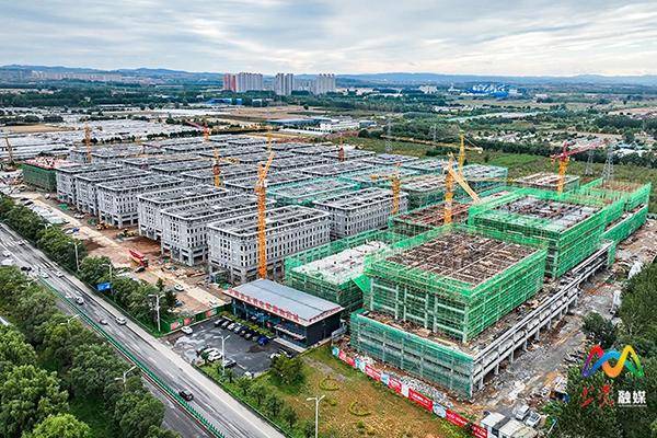 上党区春景：重点项目建设与企业生产的蓬勃景象