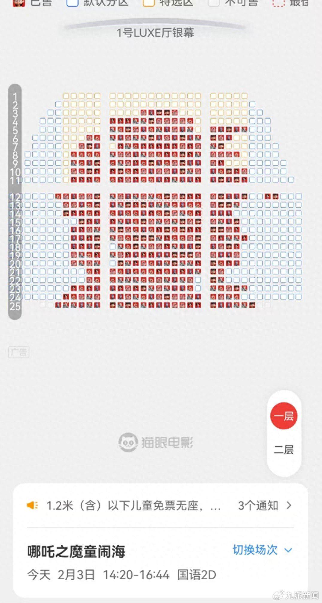 〈哪吒之魔童闹海〉：2025春节档的票房传奇，〈哪吒之魔童闹海〉：火爆背后的剧院新景象