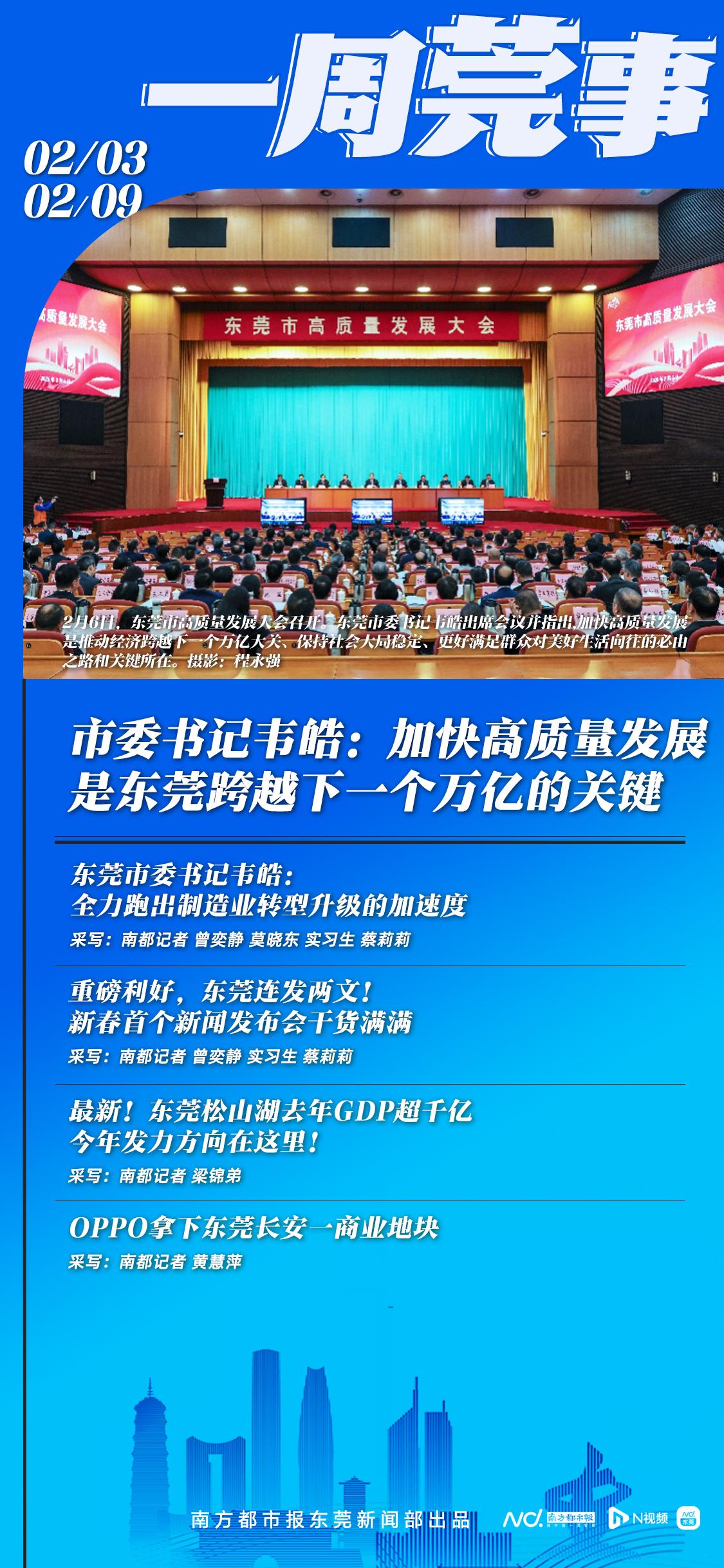 东莞一周新闻全知道：发展新动态与社会百态