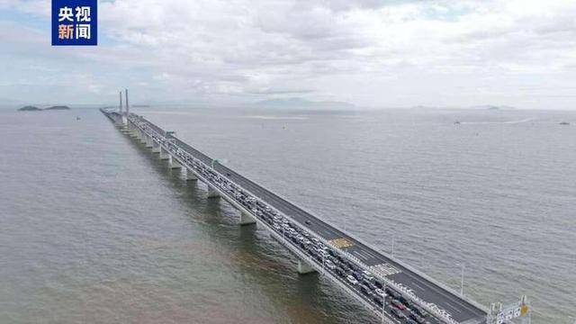 港珠澳大桥：见证蛇年春节跨境客流车流高峰，蛇年新春，港珠澳大桥的热闹跨境之旅