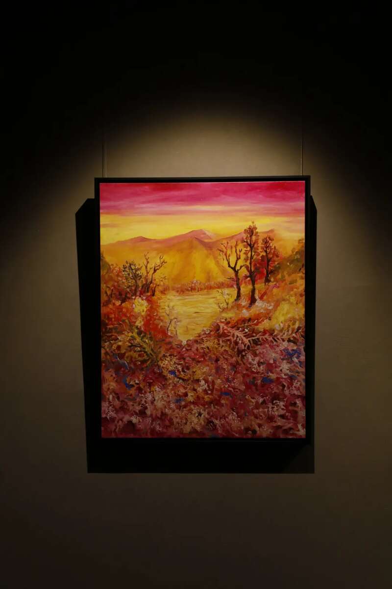 郭鹤油画展：超越表象，探寻艺术深处的情感与想象 “象外”——郭鹤油画展：色彩奔放背后的情感共鸣