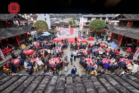 2025泰顺百家福宴：千年古村的盛景与民俗风情，泰顺百家福宴：古村中的民俗盛宴与福运传承