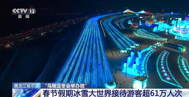 亚冬会将至，夜探哈尔滨的冰雪奇幻之旅，夜航“冰城”：哈尔滨的亚冬会前夕盛景