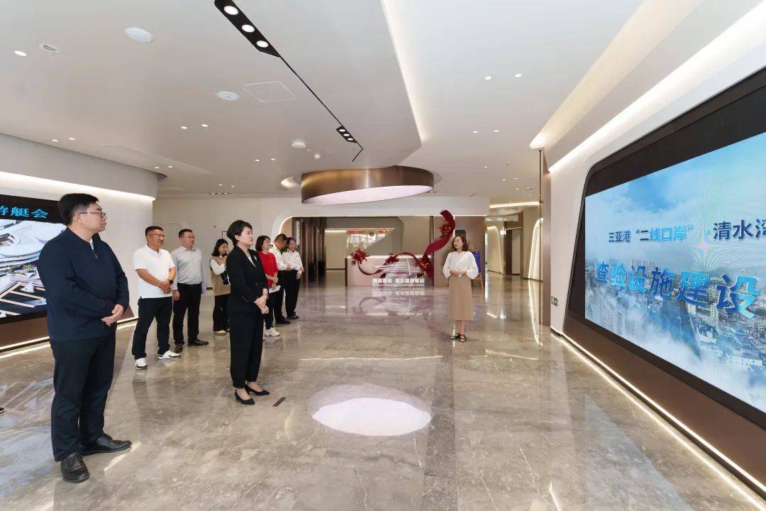 罗桦调研清水湾港区：为三亚港“二线口岸”运营奠定基础