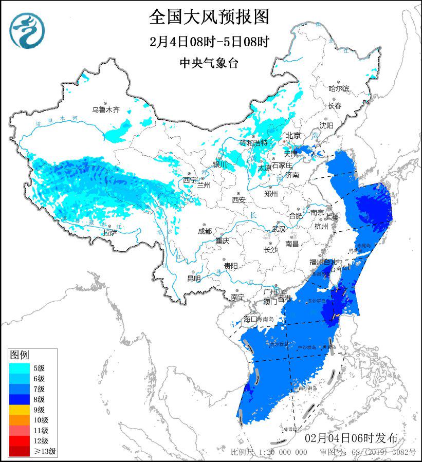中央气象台预警：部分地区和海域将刮大风，中央气象台发布大风预警：多地将受大风影响