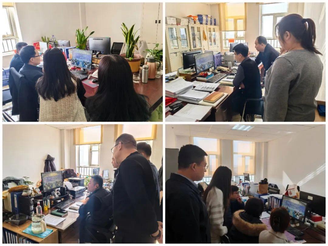峡山区组织人员收看安全生产开工“第一课”直播，峡山区：开工“第一课”助力安全生产新征程