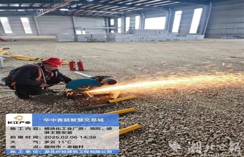 随县两大项目复工，建设者回归岗位忙建设