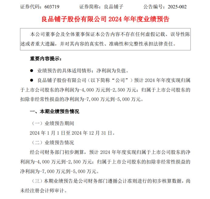 良品铺子深陷困境：业绩亏损、治理隐患与未来挑战