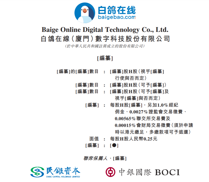 白鸽在线港交所递表：亏损收窄的保险科技先锋