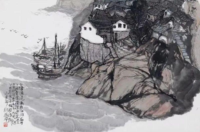 张弛艺术展亮相上海，笔墨间尽显传统与现代交融魅力