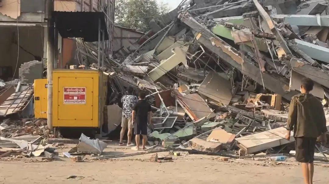 缅甸地震救援：废墟中的生命曙光，中国救援队力挽狂澜，地震废墟生命迹象再现