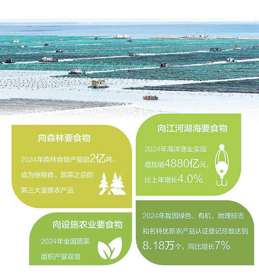 从山林到海洋，大食物观引领食物供给体系变革，践行大食物观，各地构建多元化食物供给体系新探索