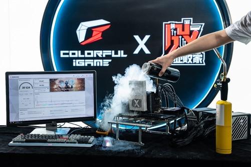 iGame RTX 5090 D显卡创7项世界纪录，性能迈入新时代！，iGame RTX 5090 D挑战极限，7项世界纪录开启显卡新征程！