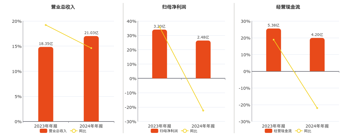 广钢气体2024年年报出炉，营收与利润呈现不同态势，广钢气体2024年经营状况：营收上涨利润下滑，研发投入持续增长