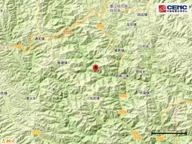 3. 3月25日云南普洱墨江3.8级地震，背后这些信息你要知道！