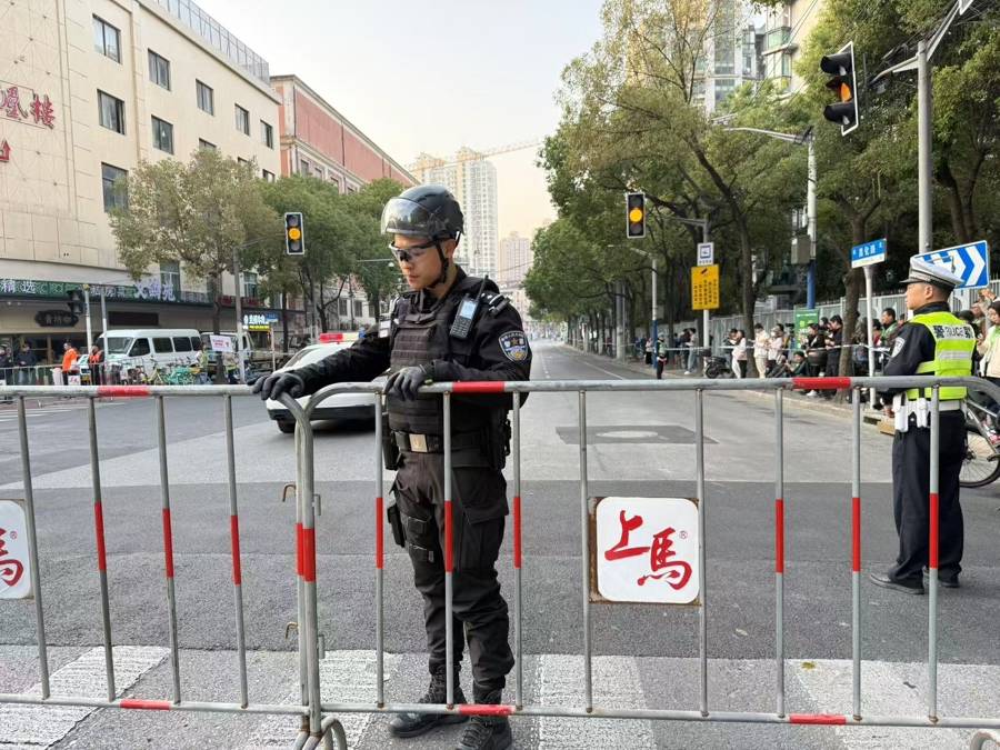 苏州河半马开跑，普陀警方多举措确保赛事万无一失