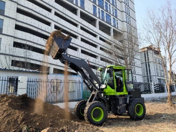 山东国投华特拓疆新能源装载机试车成功 山东土地集团研究成果获发改委一等奖