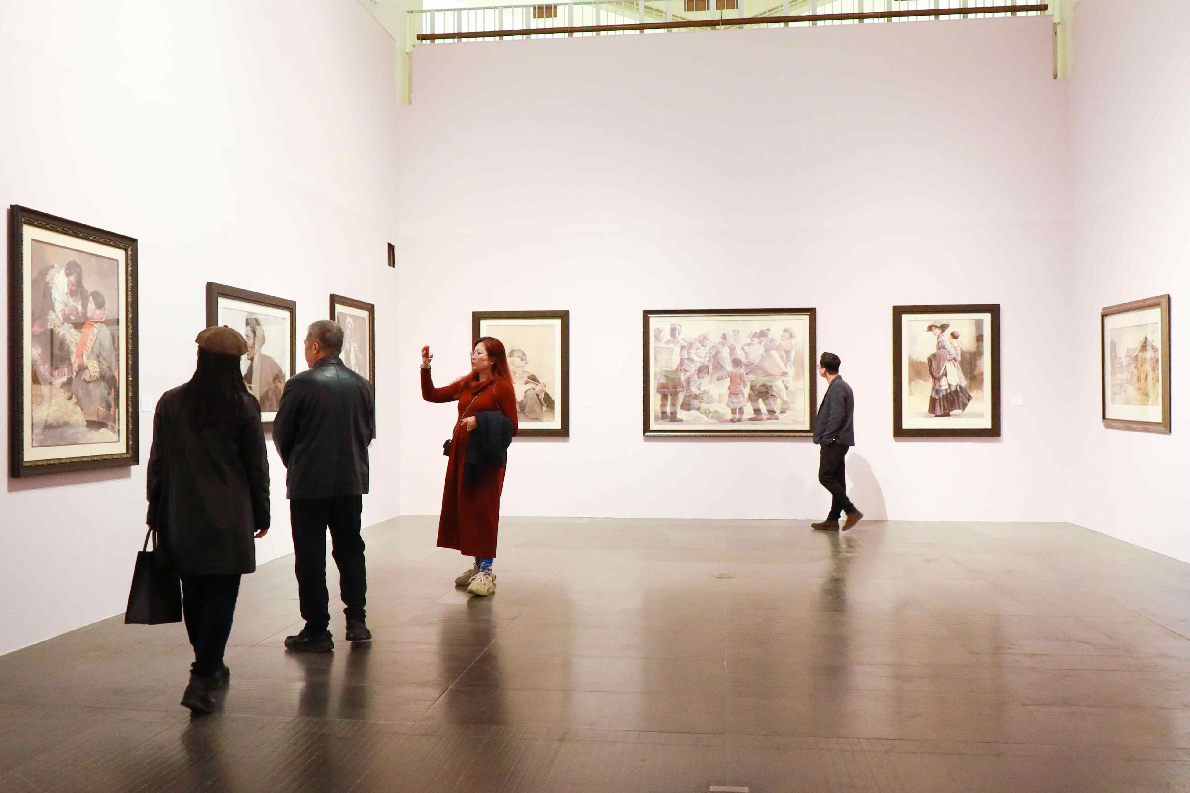 “心迹”叶献民绘画展广东美术馆启幕，领略艺术大家风采