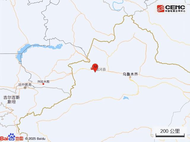 新疆两地凌晨突发地震，震情详情速览，新疆两地地震牵动人心，震源深度及历史情况全知晓