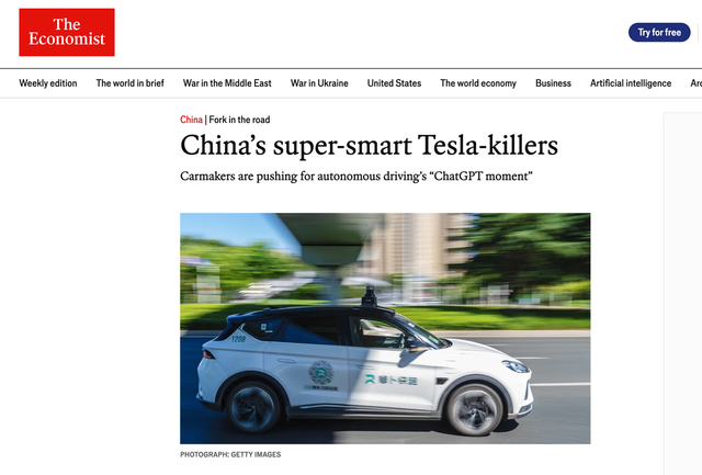 萝卜快跑突围，中国无人驾驶方案获全球点赞，“木头姐”力挺，百度AI与无人驾驶价值凸显