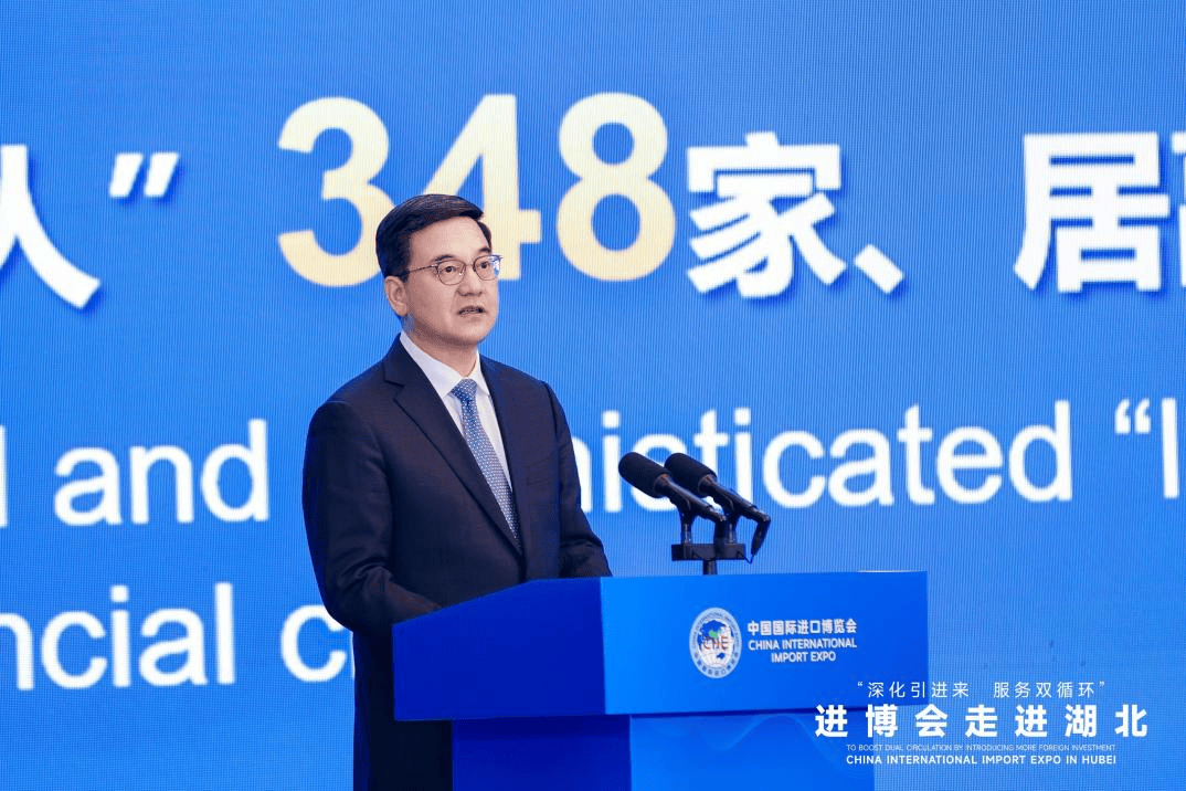 盛阅春在汉推介产业，武汉成投资热土！，“进博会走进湖北”武汉推介，盛阅春邀您共赴武汉万亿蓝海