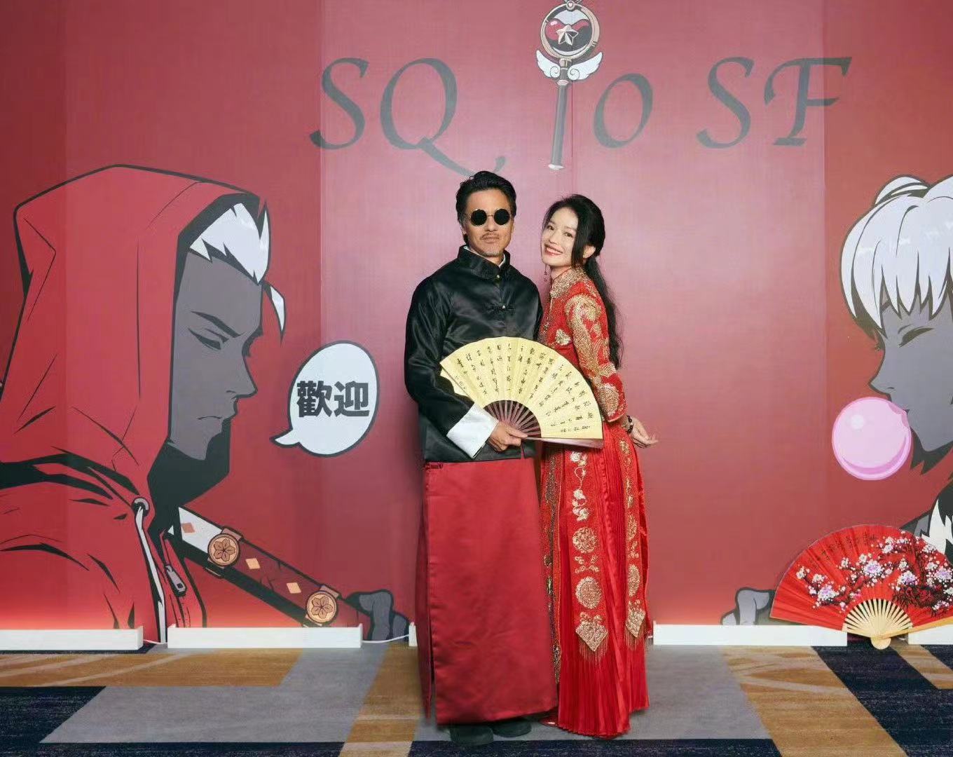 49岁舒淇社交晒照，杨祐宁、冯德伦互动暗藏玄机！，49岁舒淇晒冯德伦艺术展照，杨祐宁神评引关注！