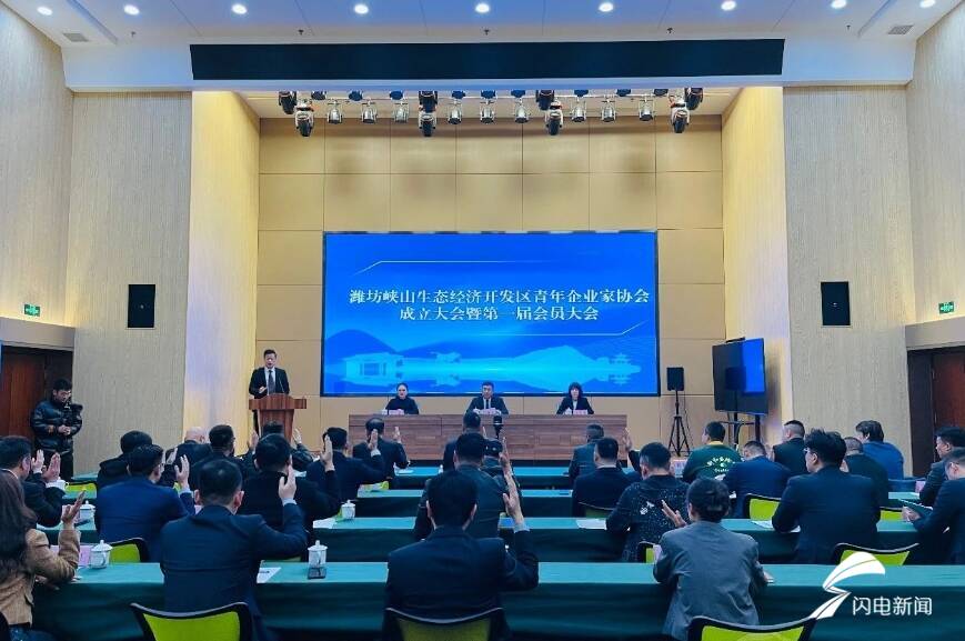 峡山青年企业家协会成立，共创美好未来 潍坊峡山区青年企业家协会成立：新征程开启