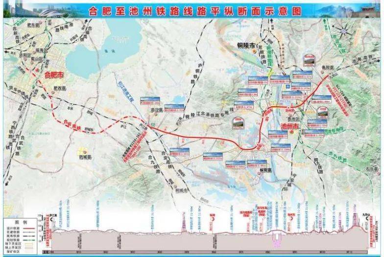 合池铁路规划出炉，未来合肥到池州只需不到1小时
