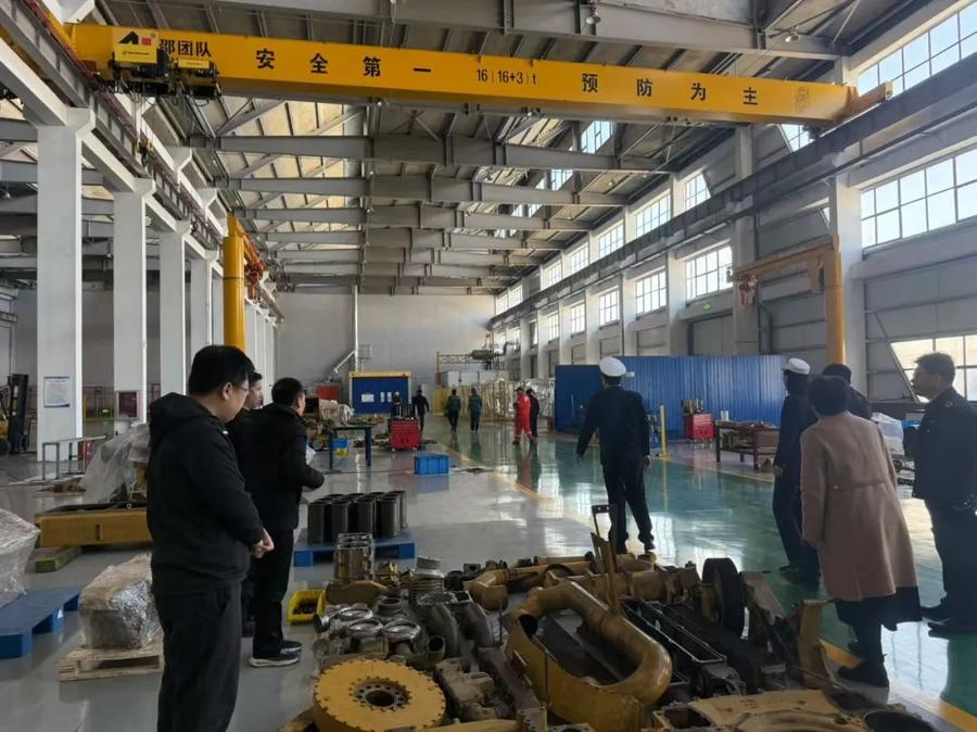 东营综合保税区特种设备联合检查，排查隐患保安全，联合出击！东营市特检院驻港人员为保税区特种设备安全护航