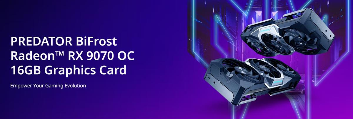 Acer新动作：六款Radeon显卡震撼登场 Acer新款显卡：BiFrost与Nitro系列扩充产品线