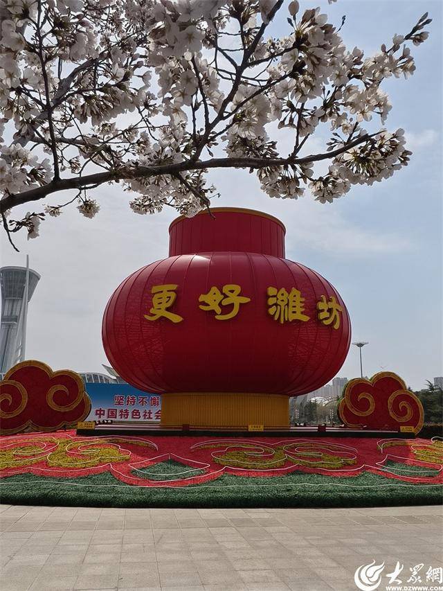 大众拍客带你领略潍坊别样之美 潍坊樱花季，大众拍客镜头下的粉色童话