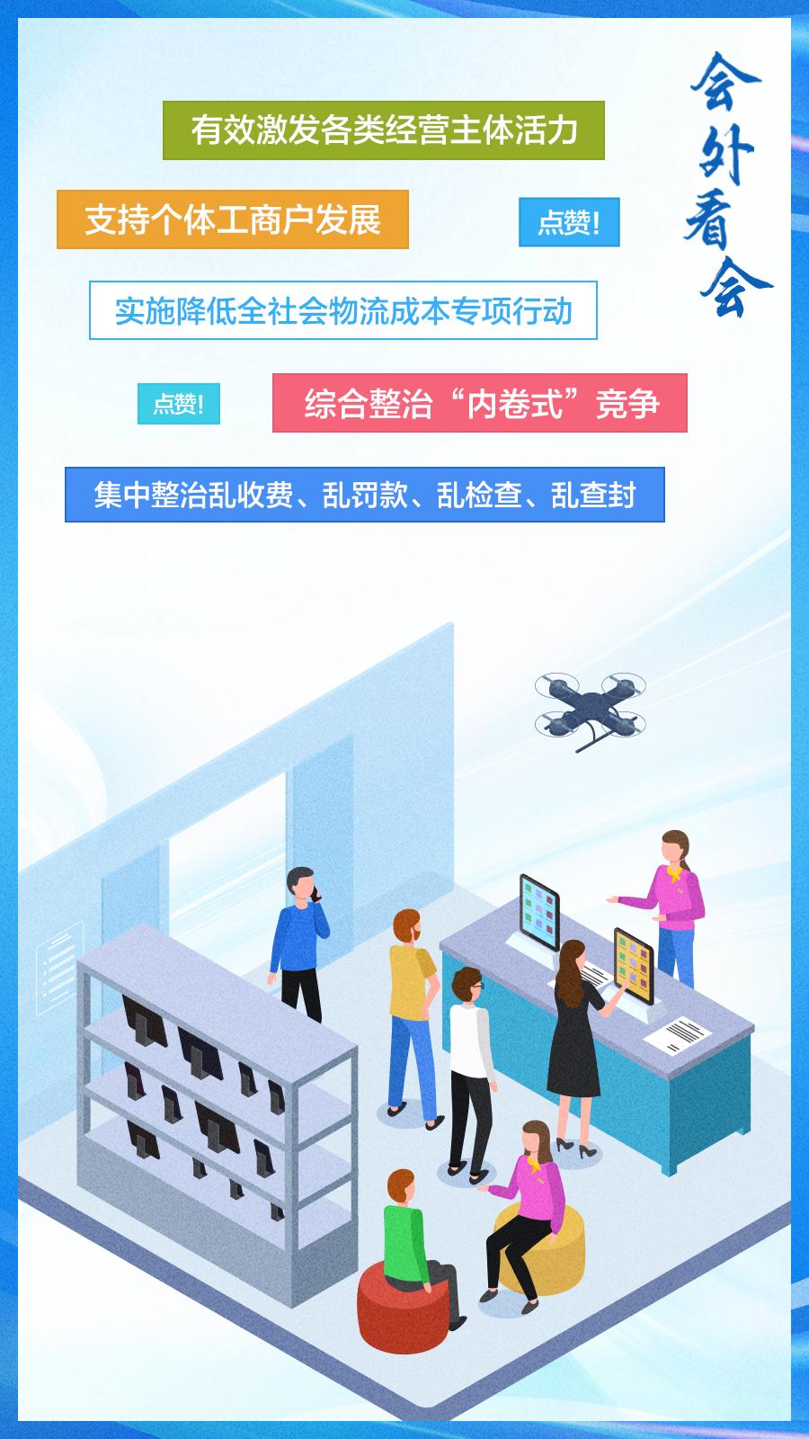 经营主体活力将被政府工作报告举措激发 政府工作报告举措，经营主体干劲十足