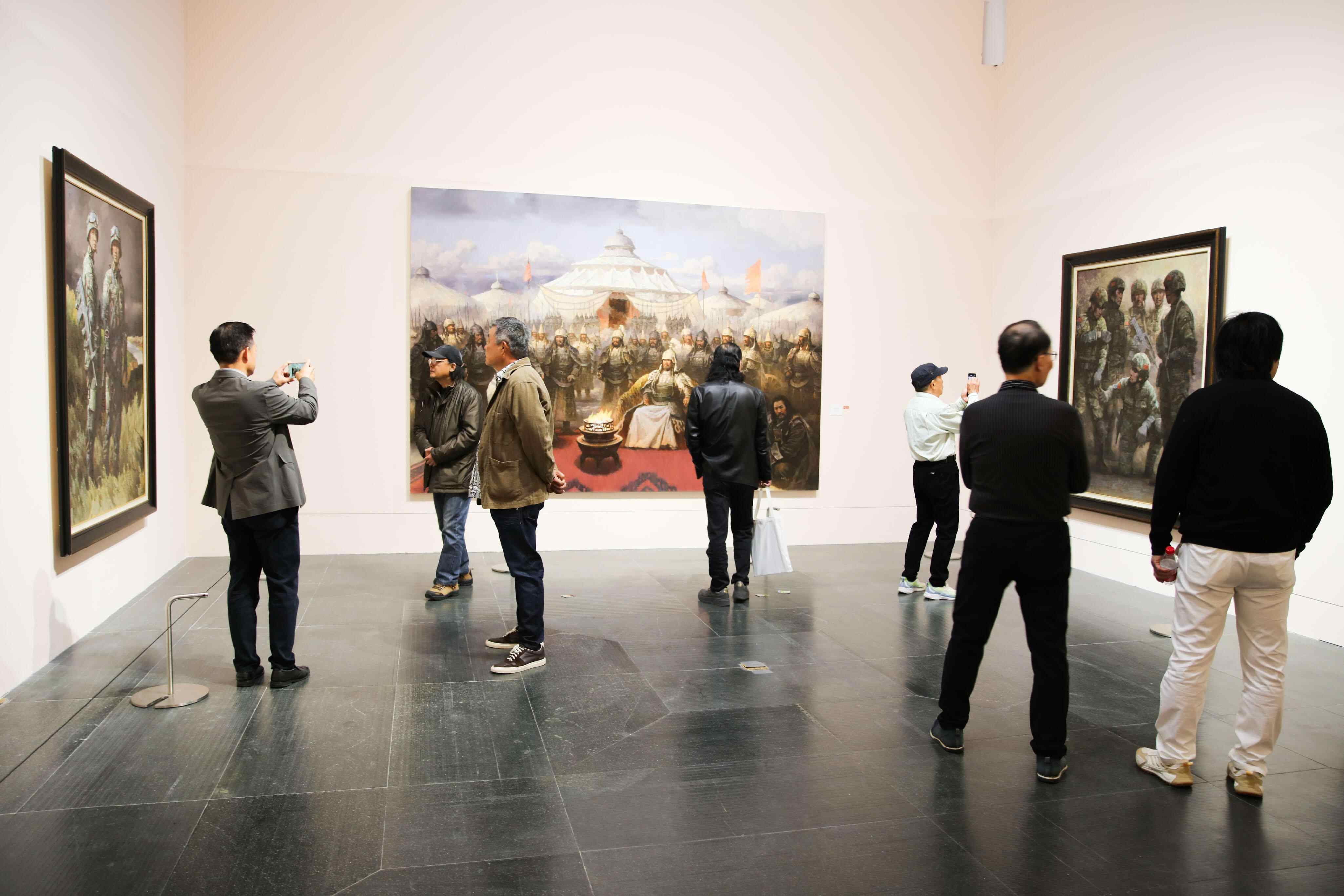 “心迹”叶献民绘画展广东美术馆启幕，领略艺术大家风采