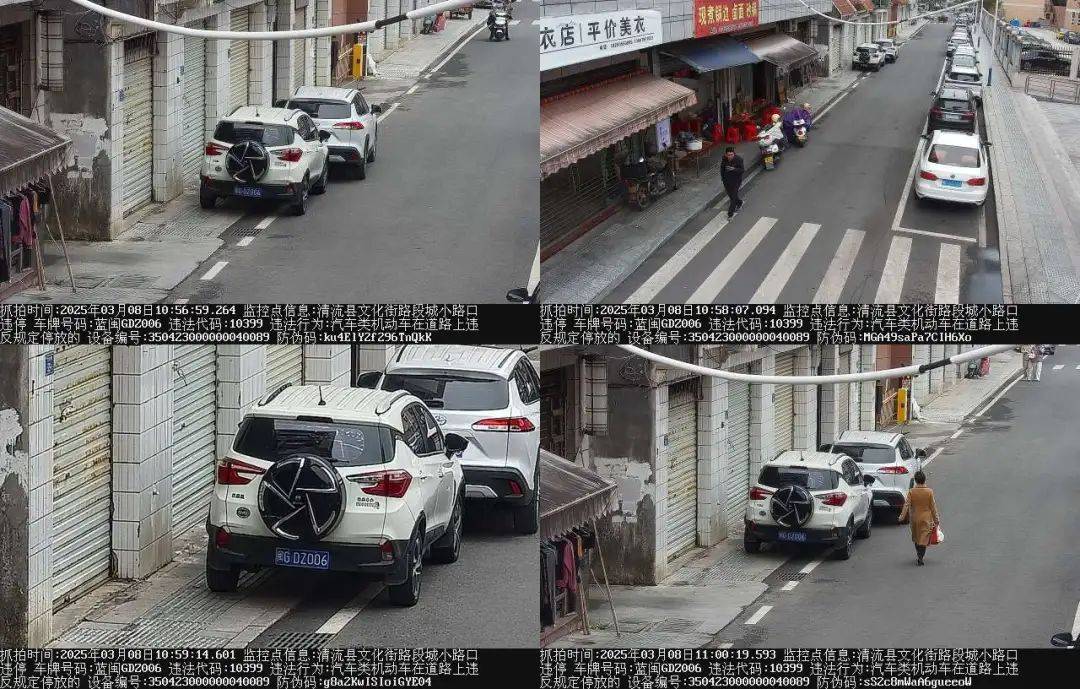 清流曝光交通违法行为，警示众人文明交通