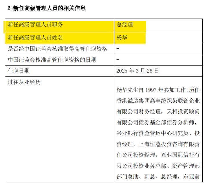 兴证资管领导班子调整，强化业务布局创价值