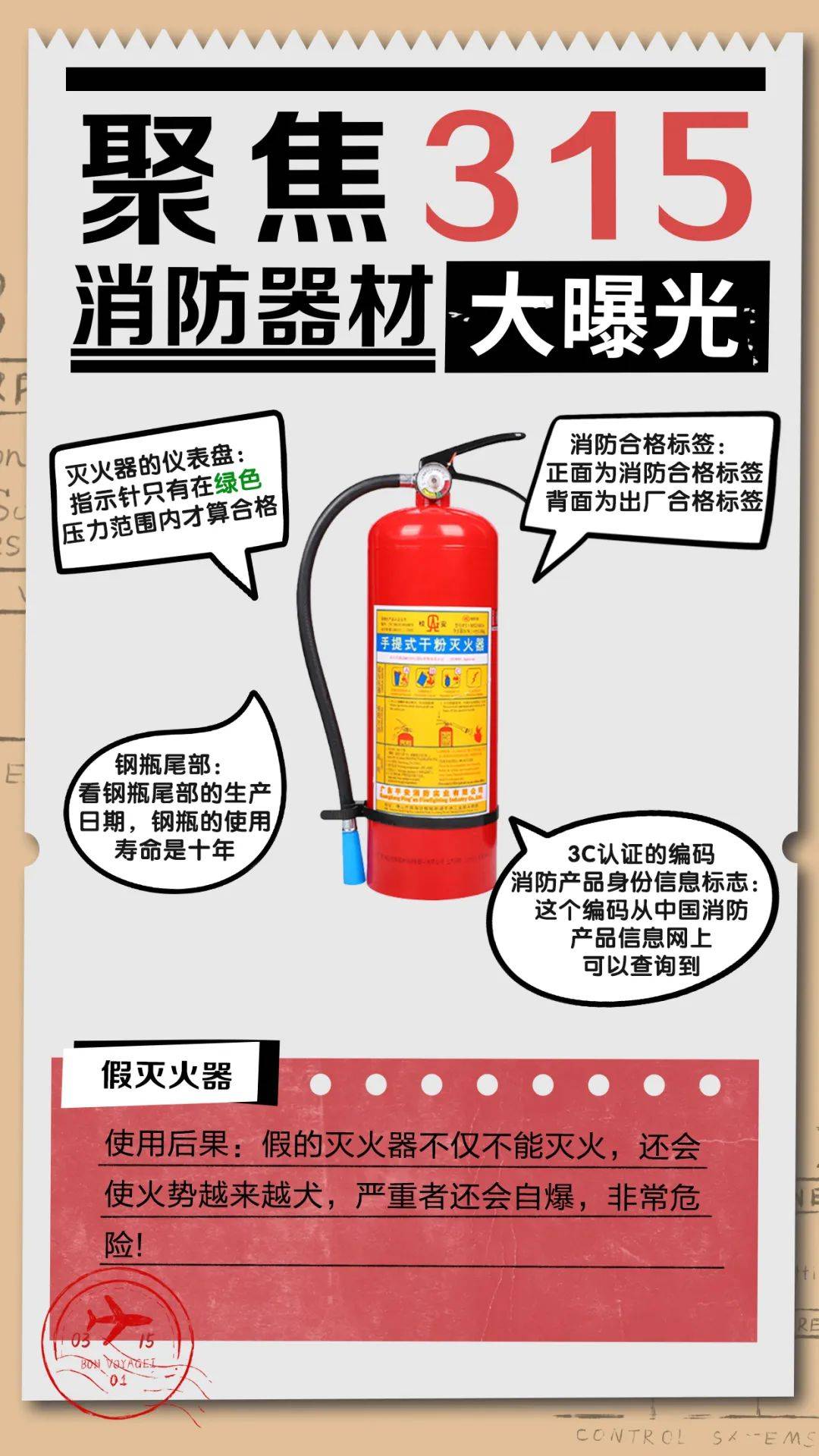 3.15到了，一起学辨消防假培训和产品真伪 3.15来了！警惕消防假培训“真带货”陷阱