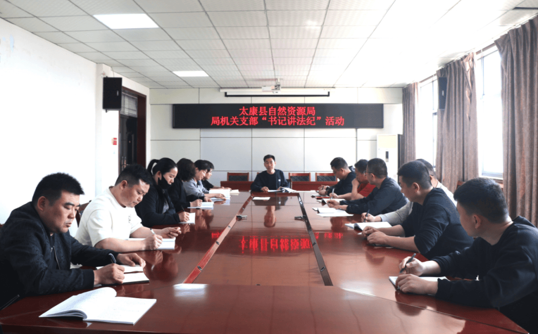 太康县自然资源局“纪律教育月”党课：引导党员严守纪律红线 聚焦政治纪律，太康县自然资源局专题党课助力党员守规矩