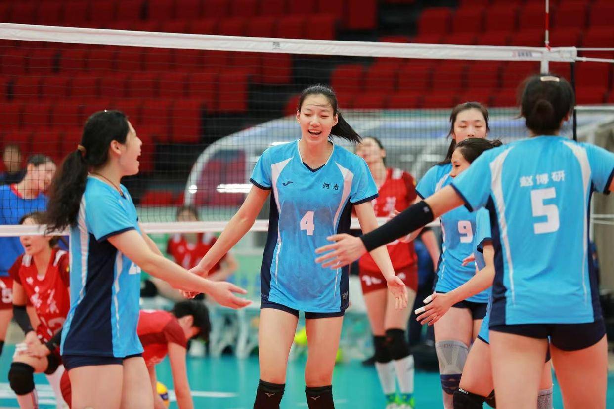 河南女排全运会资格赛3:2力克辽宁，提前锁定出线权！