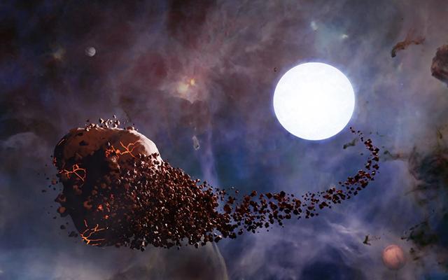 行星的悲惨命运：白矮星X射线信号背后的故事