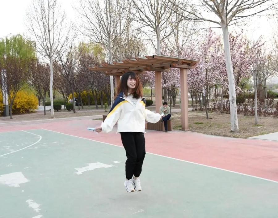 机器狗助阵，惠民县人社局趣味运动会别样精彩