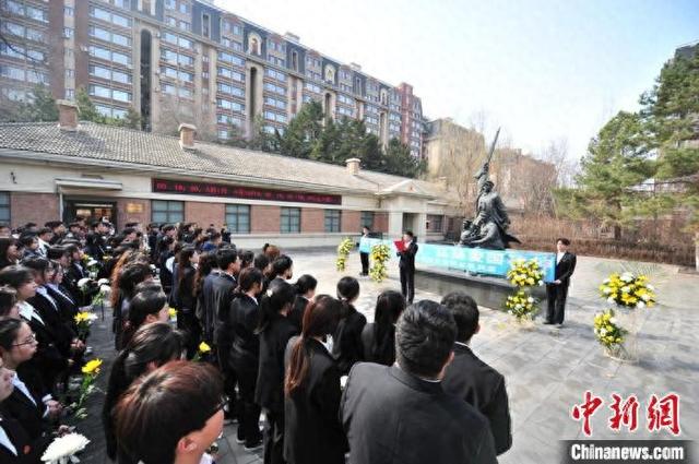 清明祭英烈，长春南大营旧址活动缅怀抗战先辈